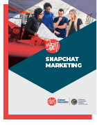 snapchat marketing flyer